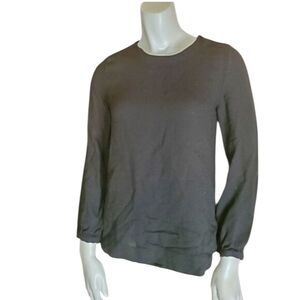 Steven Alan Black Long Sleeve Blouse (S)